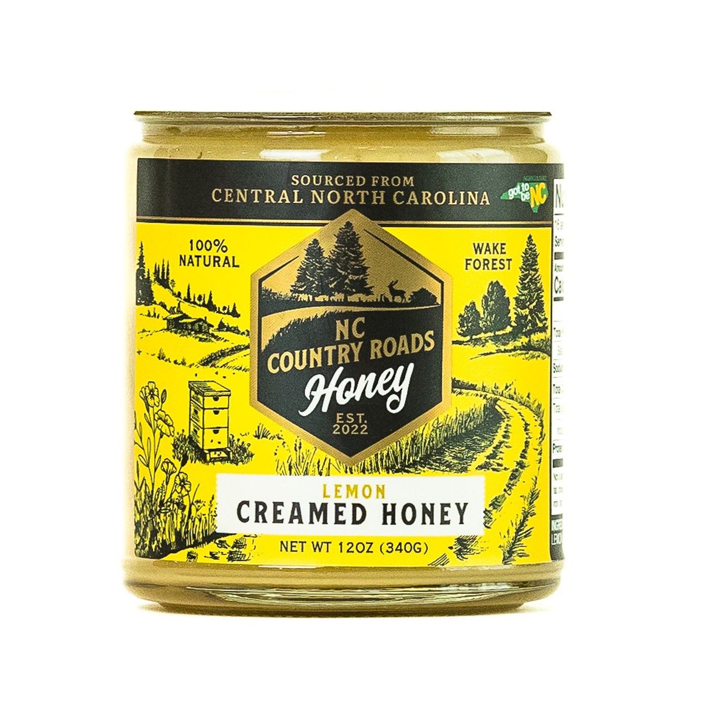 Organic Lemon Creamed Honey