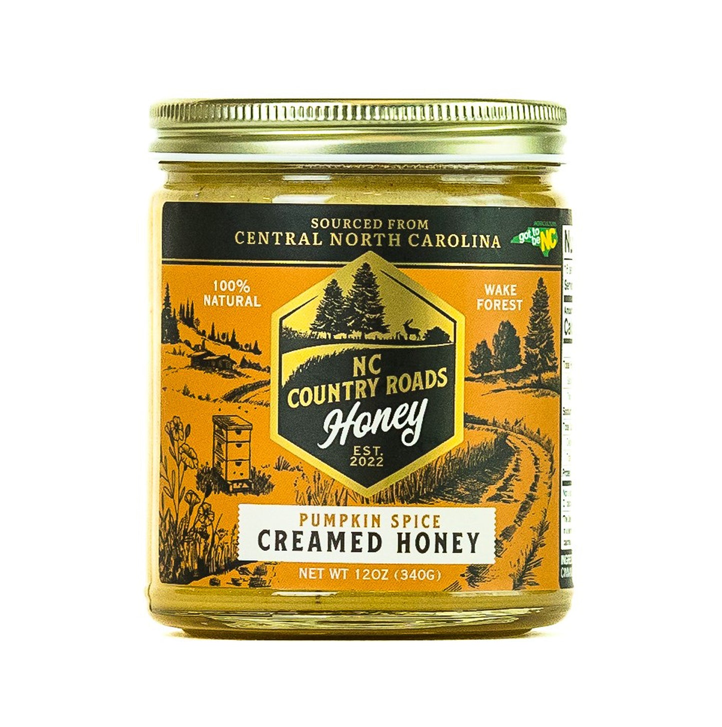 Pumpkin Spice Creamed Honey