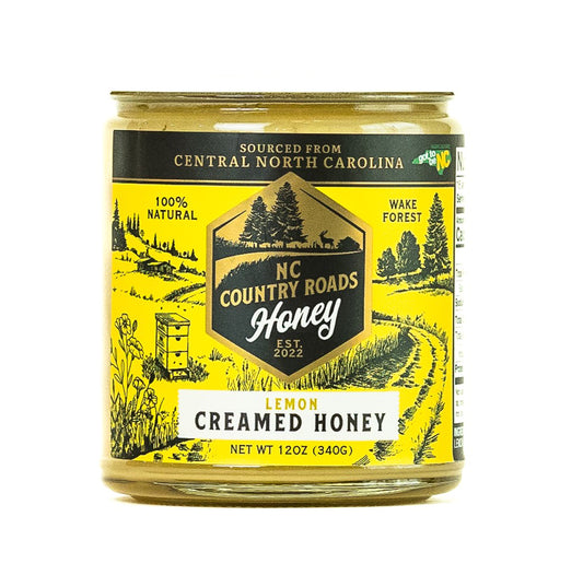 Organic Lemon Creamed Honey