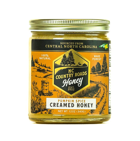 Pumpkin Spice Creamed Honey