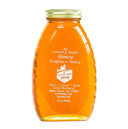 16 oz. Jar Local Wildflower Honey